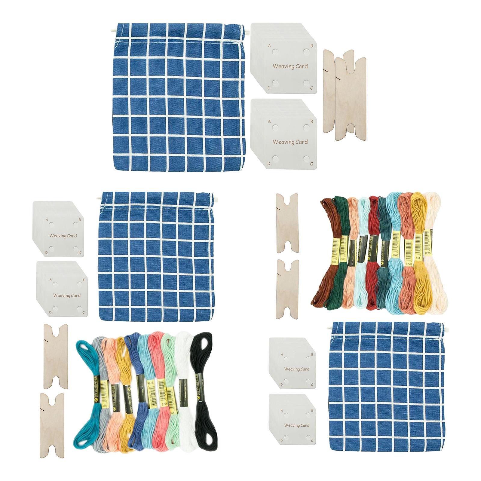 Tablet Weaving Accessories - Set Kartu Tenun Tablet Plastik, Perlengkapan