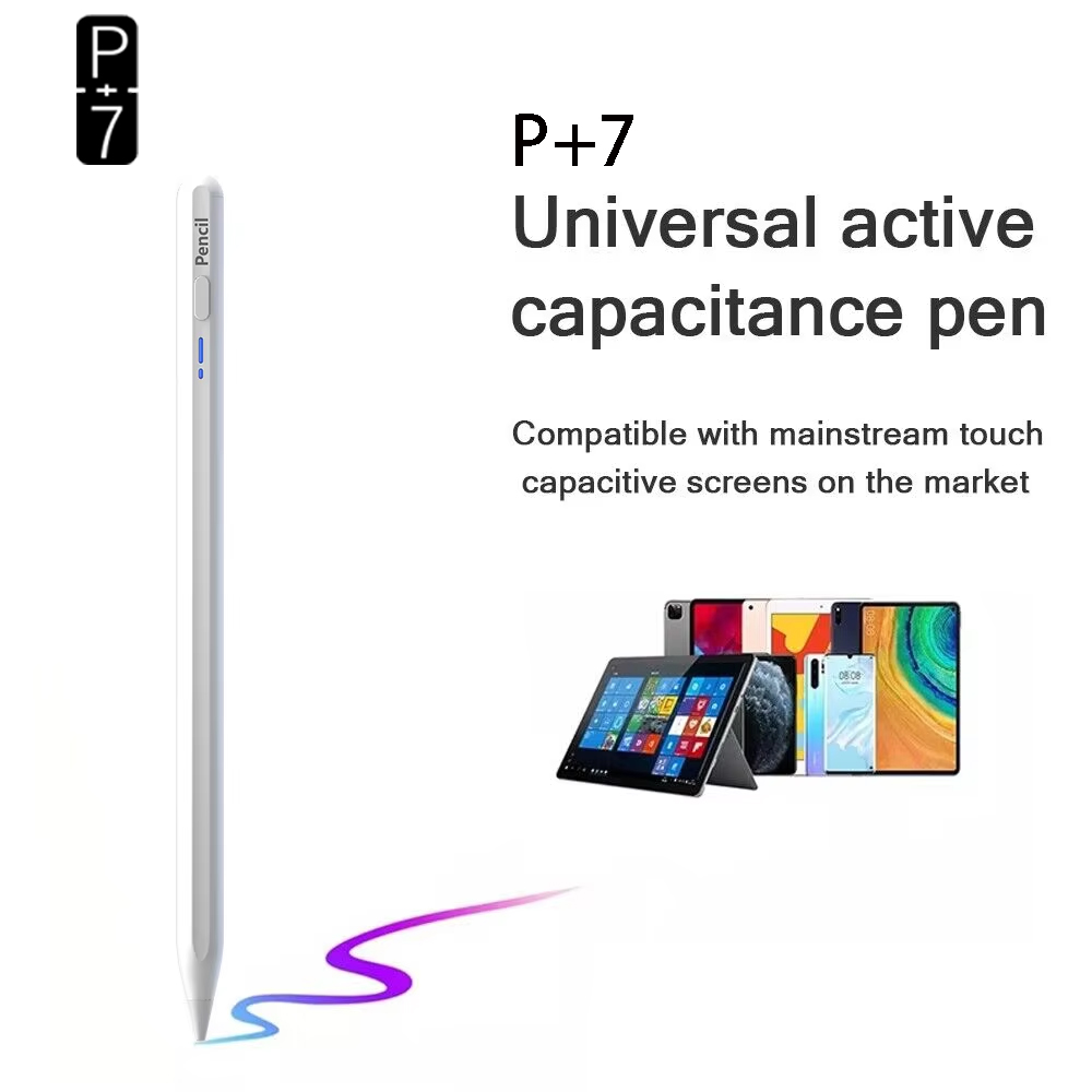 Drawing Tablet Pen Accessories - P+7 Pena Stylus Universal Untuk Tablet