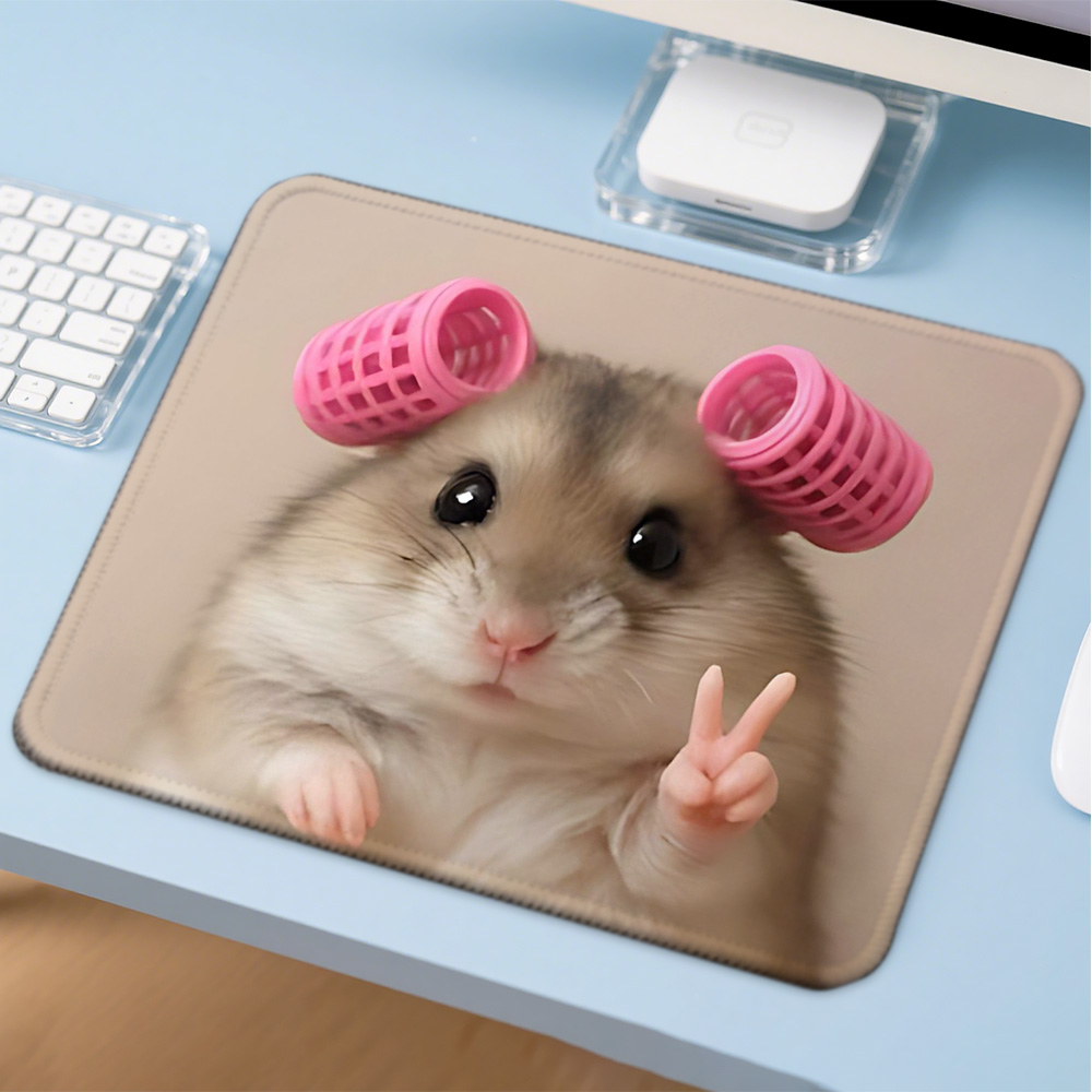 Graphic Tablet Accessories - Mosepad Kawaii Alas Komputer Kucing Lucu