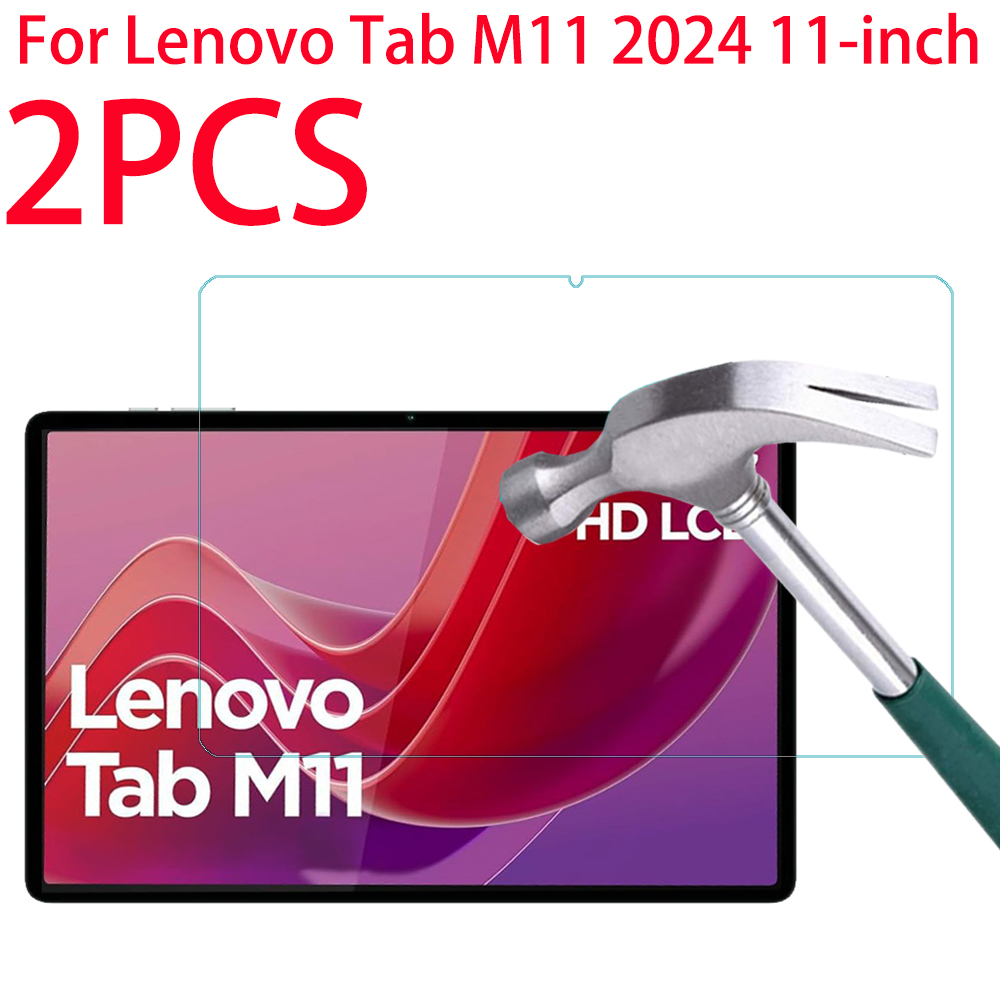 Lenovo Tablet M11 Accessories - 2 Buah Kaca Tempered Pelindung Layar