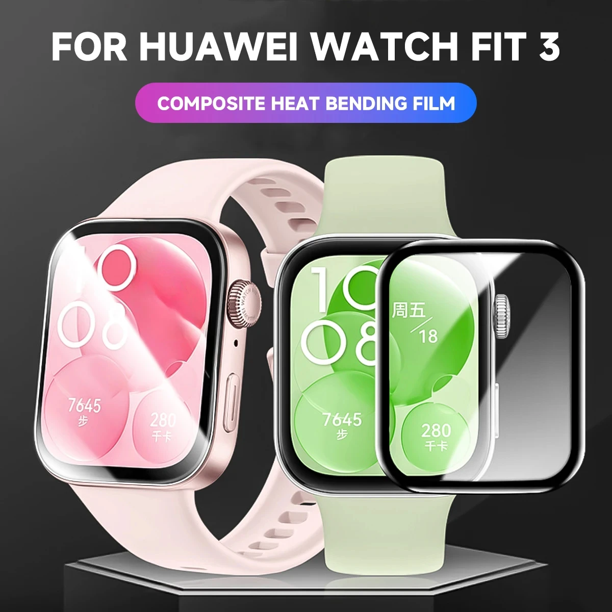 Screen Protector Matte - Pelindung layar 3D untuk jam tangan