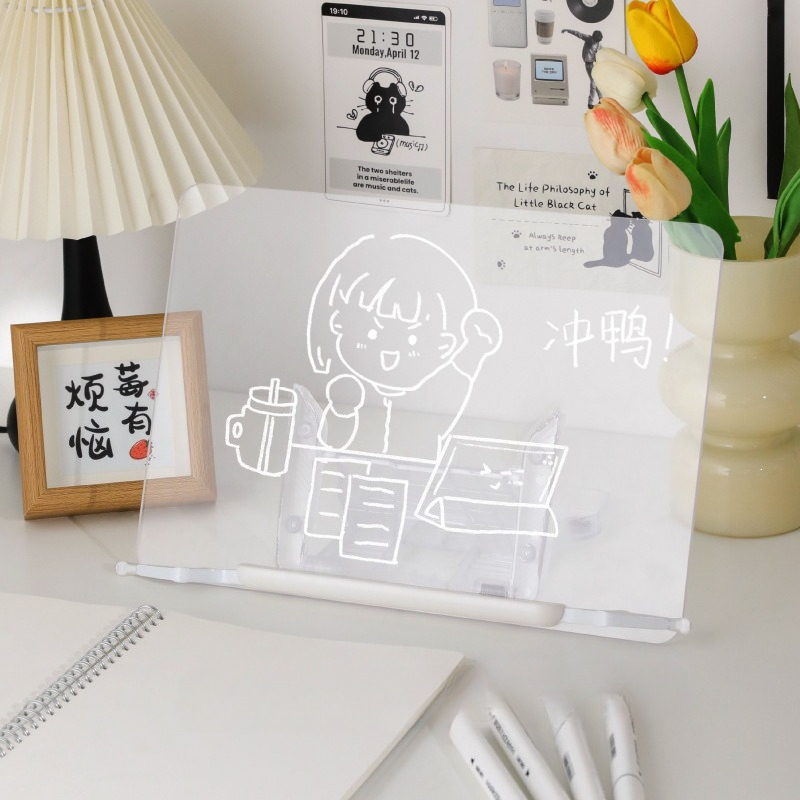 Stands Baca Akrilik Transparan - Tablet Stand Adjustable ulasan dan harga