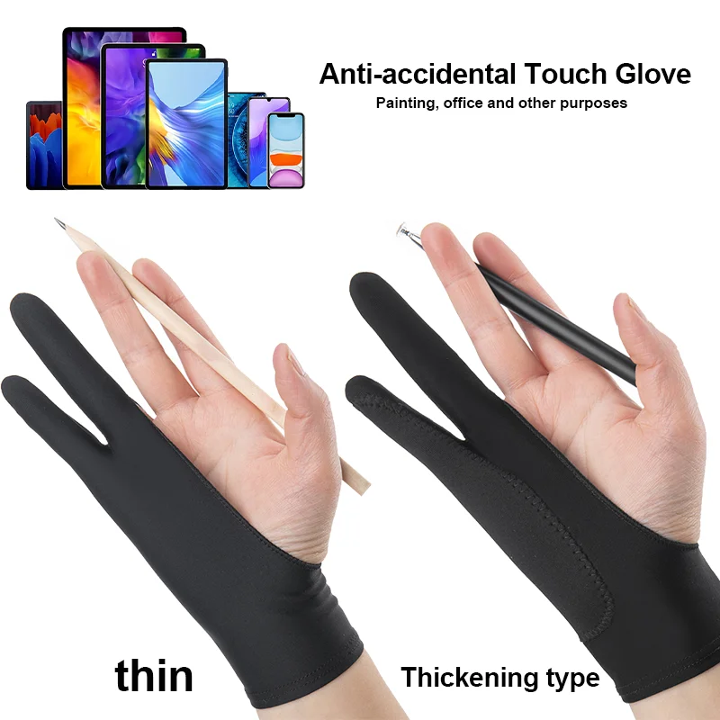 Sarung Tangan Gambar Dua Jari  - Drawing Glove Artist ulasan dan harga