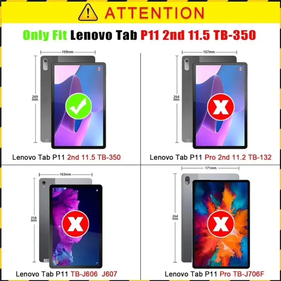 Coque untuk Lenovo Tab P11 2nd - Lenovo Tablet M11 Accessories ulasan dan harga