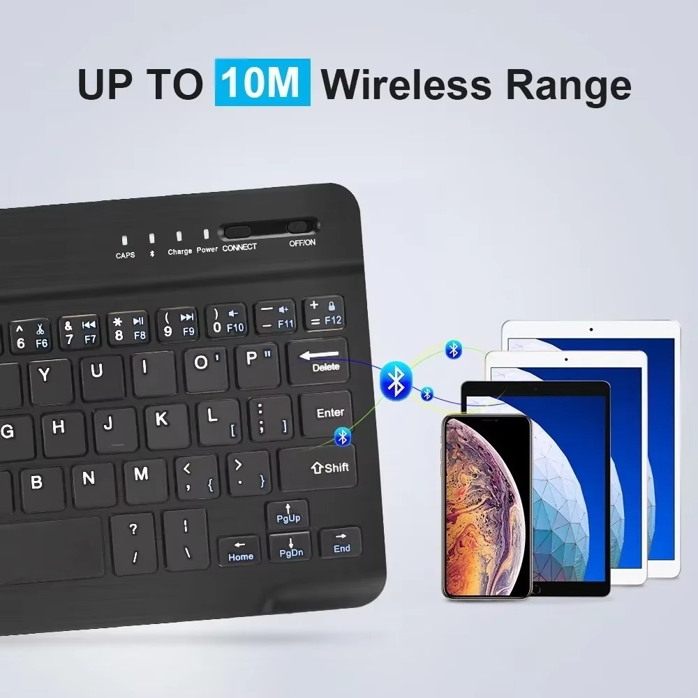 Keyboard Bahasa Inggris Nirkab - Doogee Tablet Accessories ulasan dan harga