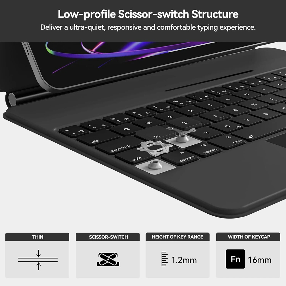 Casing Keyboard Bluetooth Magi - Tablet Keyboard Case ulasan dan harga