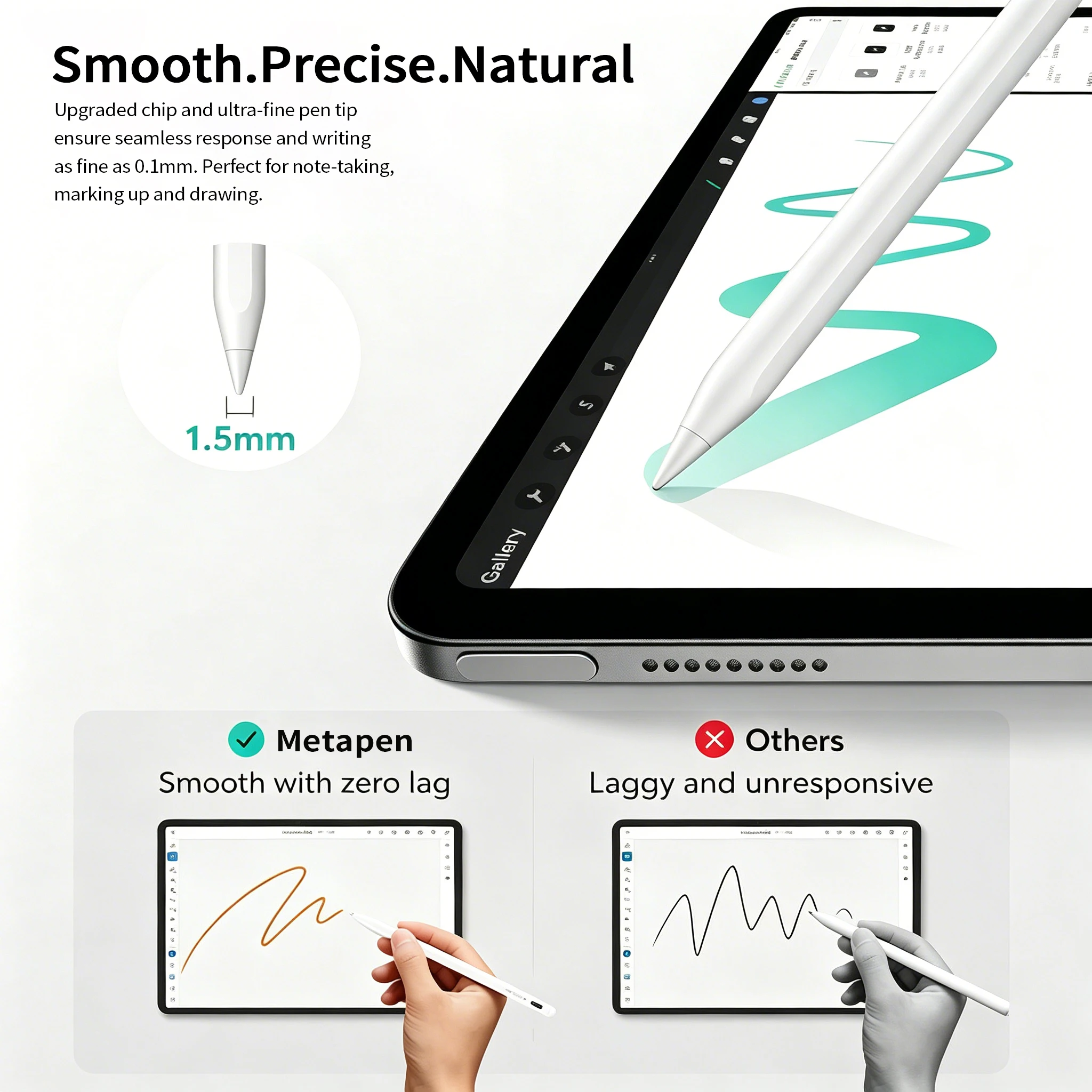MetaPen A8 Stylus Pen Untuk Ap - Tablet Accessories Kids ulasan dan harga