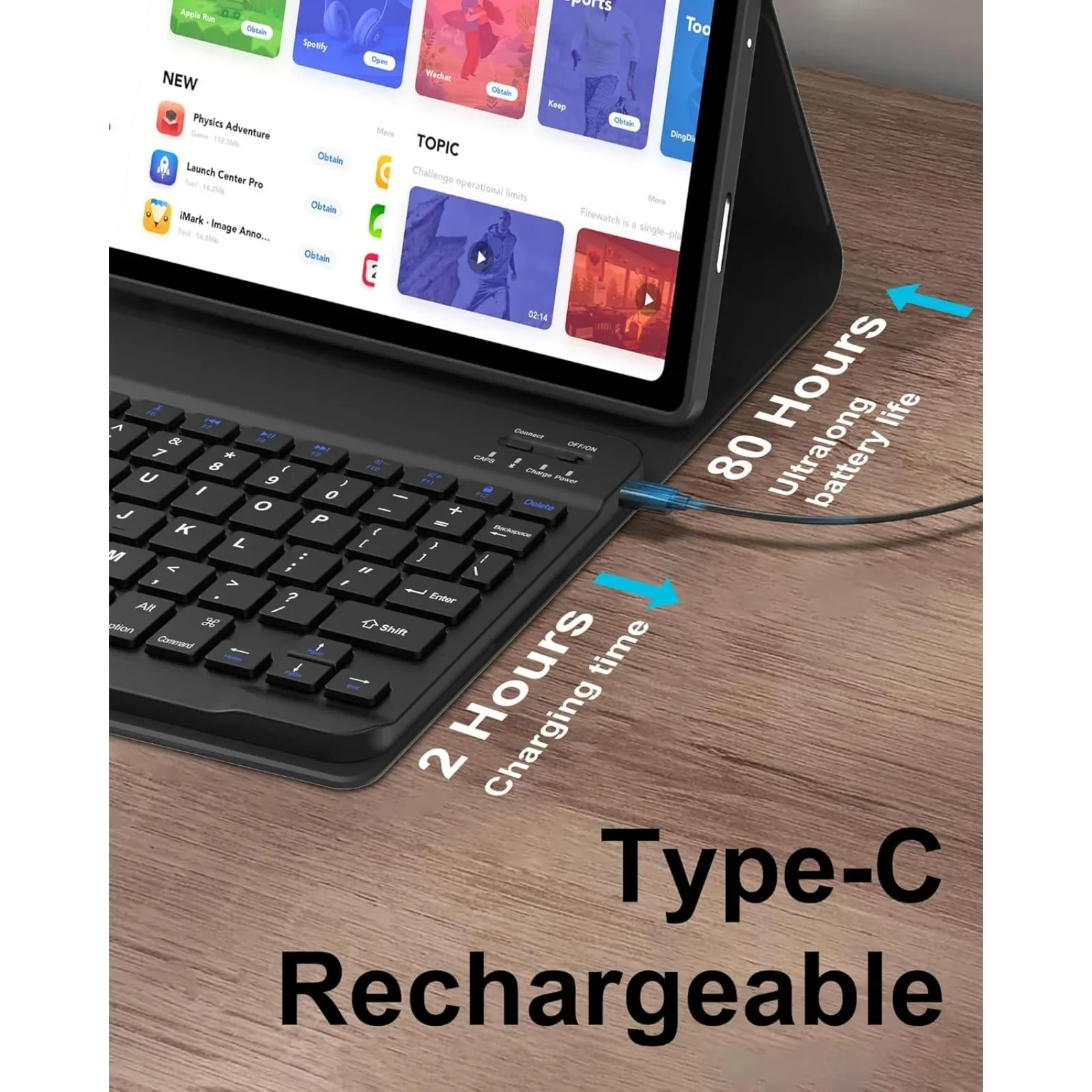 Keyboard Case untuk Honor Pad  - Tablet Keyboard Case ulasan dan harga