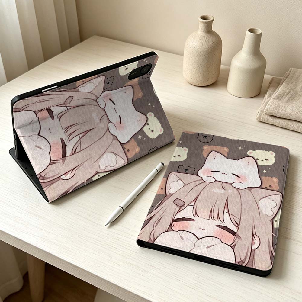 Casing Tablet Lucu Motif Gadis - Poco Tablet Accessories ulasan dan harga