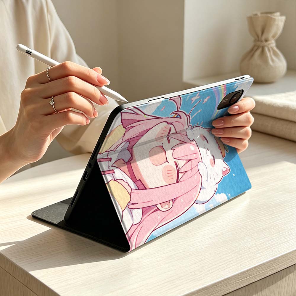 Casing Tablet Lucu Motif Gadis - Poco Tablet Accessories ulasan dan harga