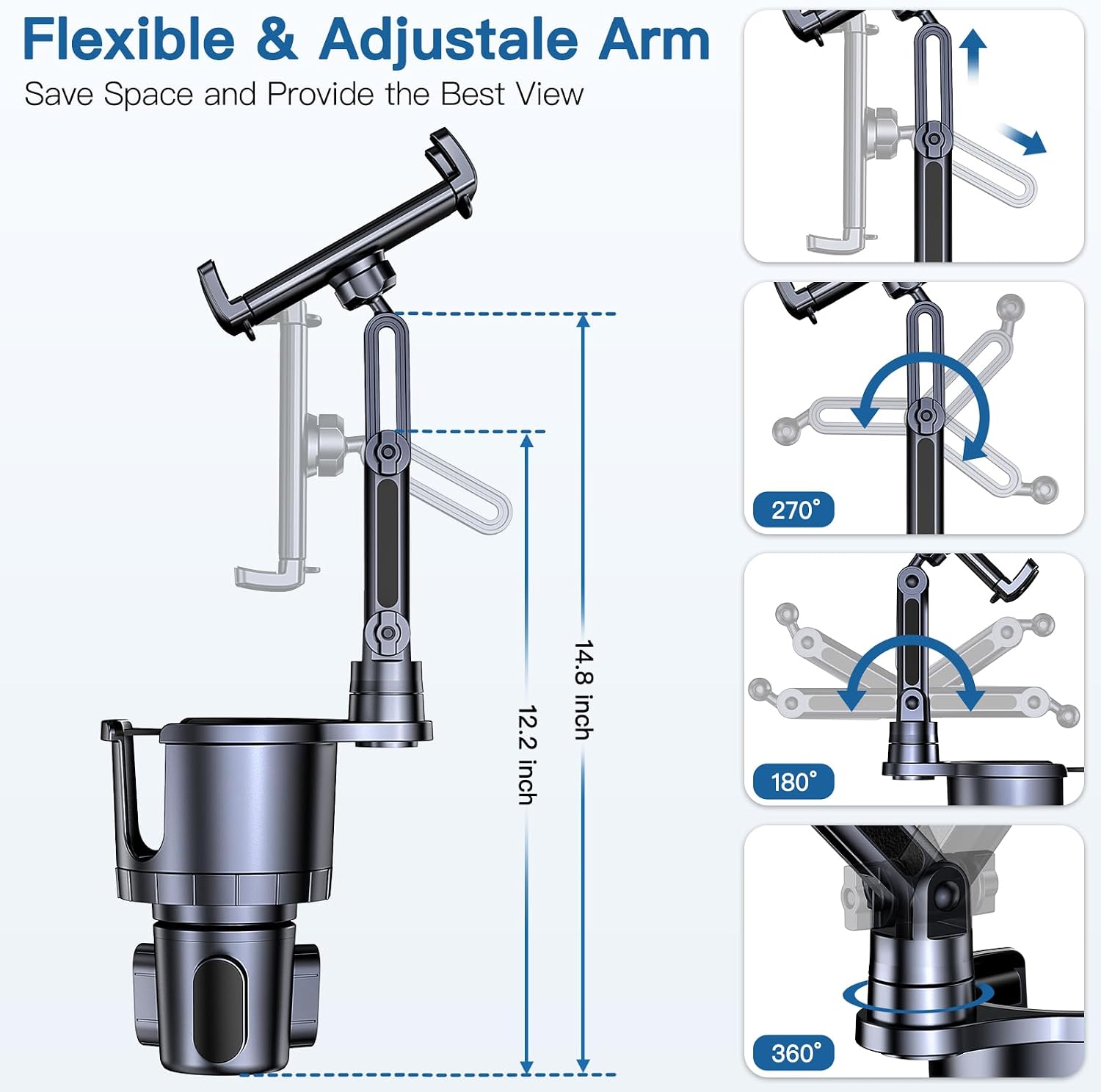 Dudukan Ponsel dan Tablet di T - Tablet Car Mount ulasan dan harga