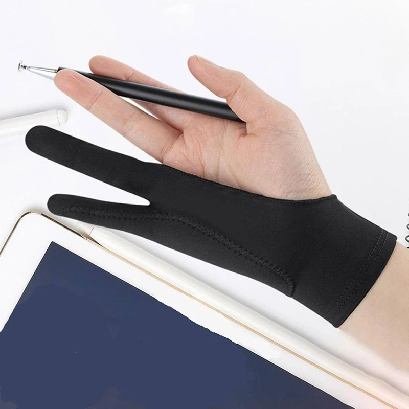 1/2 lapisan Seni 2 jari anti-k - Drawing Glove Artist ulasan dan harga