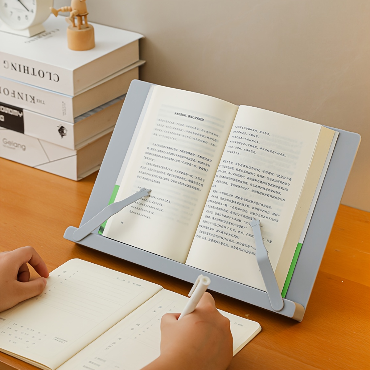 Penyangga Buku Lipat 6 Tingkat - Tablet Stand Adjustable ulasan dan harga