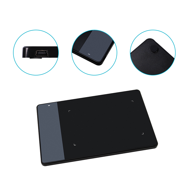 HUION Tablet desain grafis 4x2 - Graphic Tablet Accessories ulasan dan harga