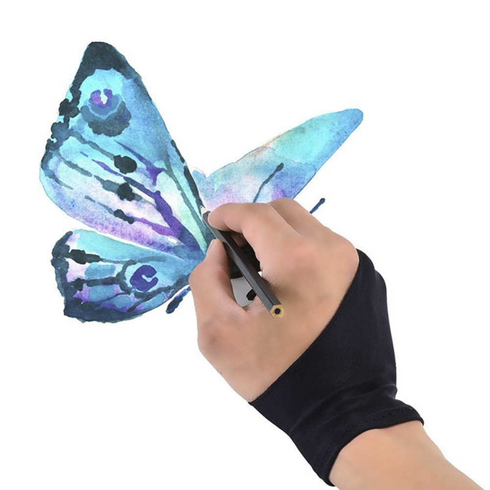1 Pasang Sarung Tangan Menggam - Drawing Glove Artist ulasan dan harga