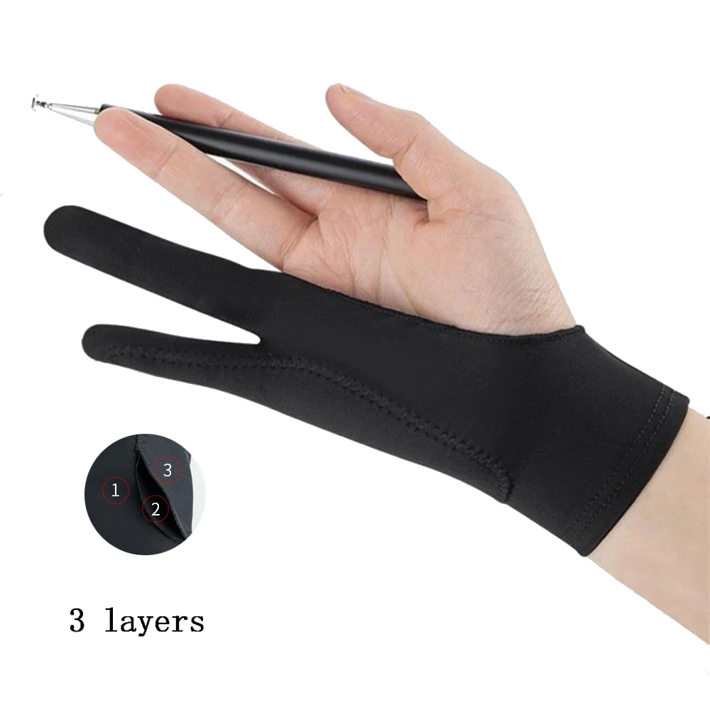 Sarung Tangan Lukisan Anti Sen - Drawing Glove Artist ulasan dan harga