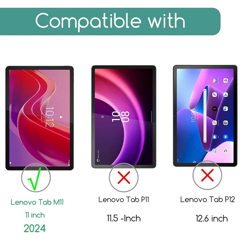 2 Buah Kaca Tempered Pelindung - Lenovo Tablet M11 Accessories ulasan dan harga