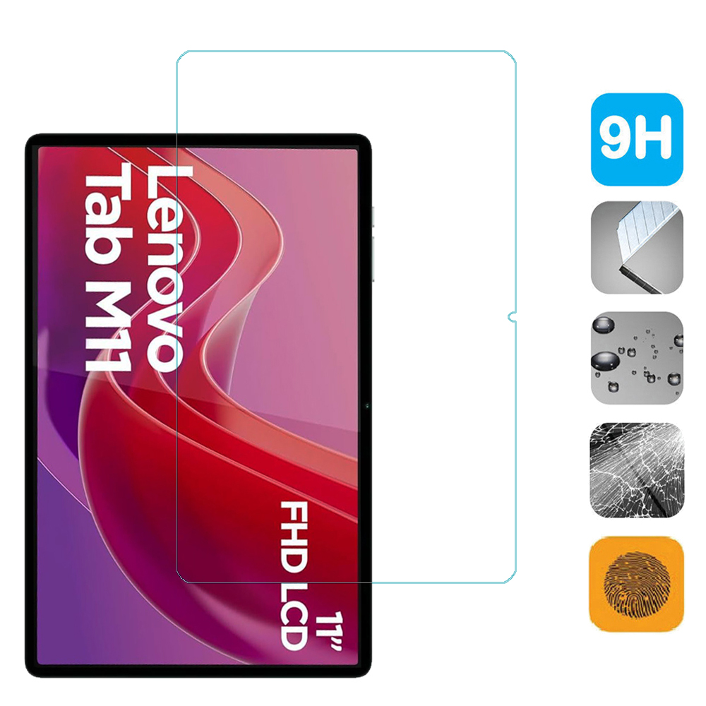 2 Buah Kaca Tempered Pelindung - Lenovo Tablet M11 Accessories ulasan dan harga