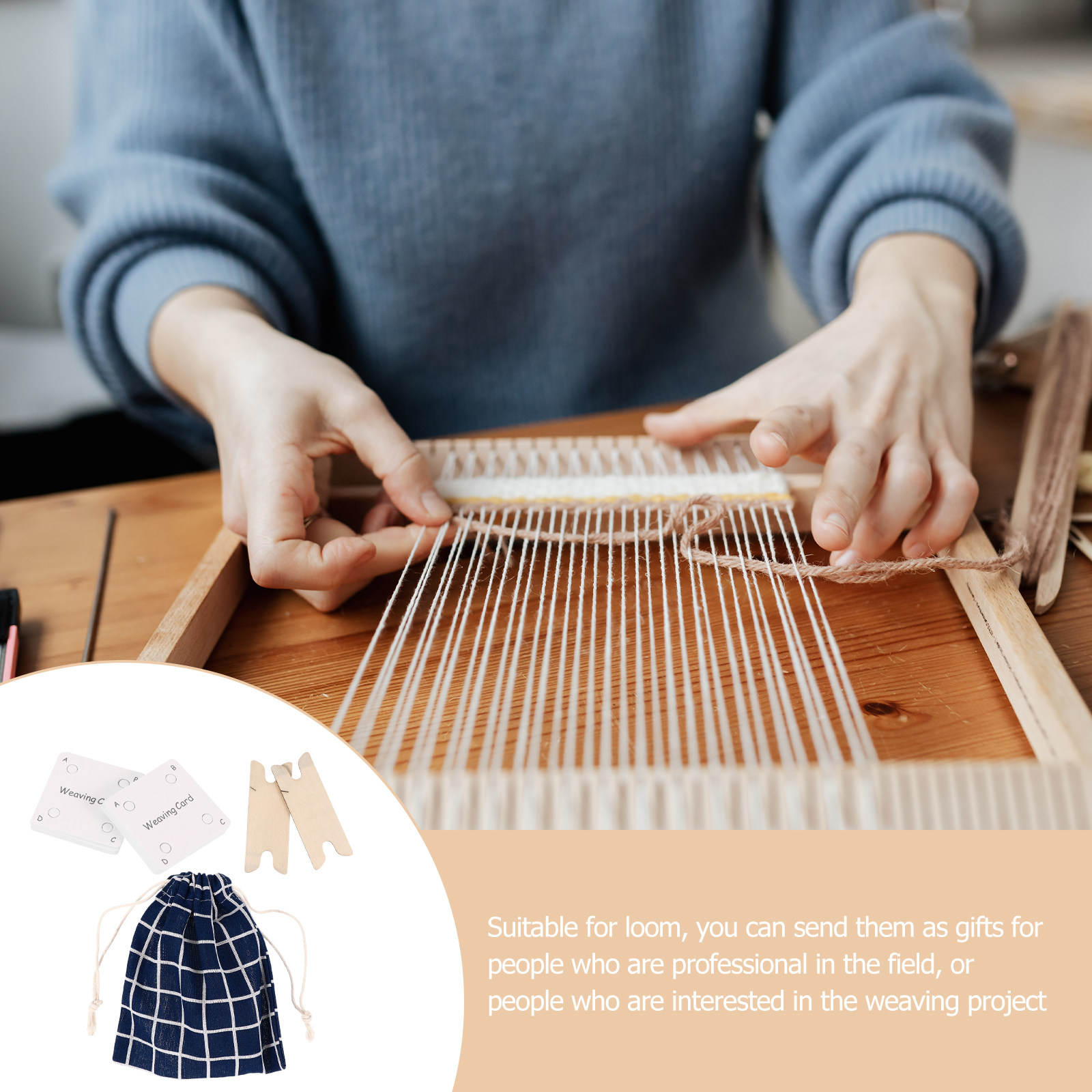1 Set Kartu Tenun, Alat Tenun  - Tablet Weaving Accessories ulasan dan harga