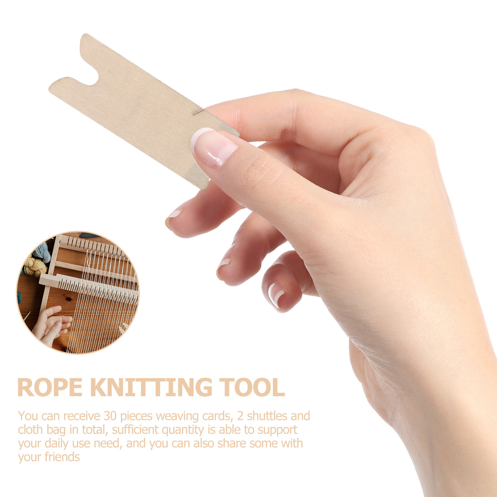 1 Set Kartu Tenun, Alat Tenun  - Tablet Weaving Accessories ulasan dan harga
