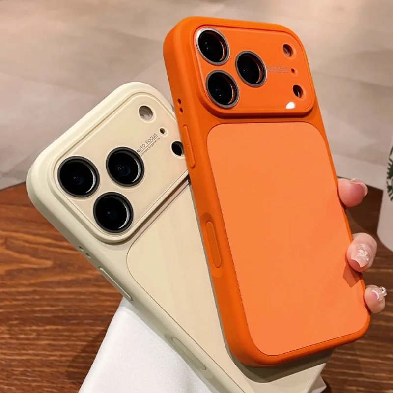 Casing Silikon Cair Warna Soli - Screen Protector Matte ulasan dan harga