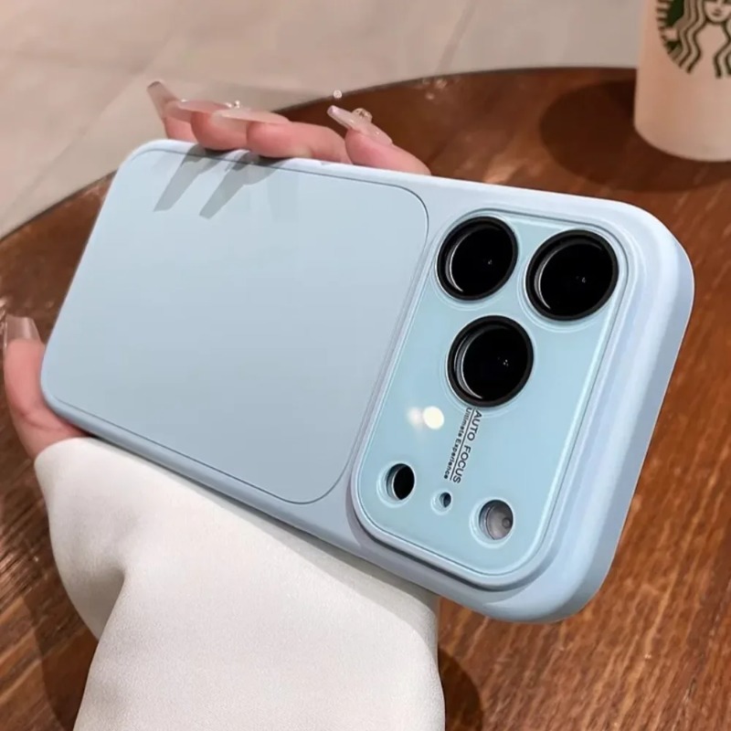 Casing Silikon Cair Warna Soli - Screen Protector Matte ulasan dan harga