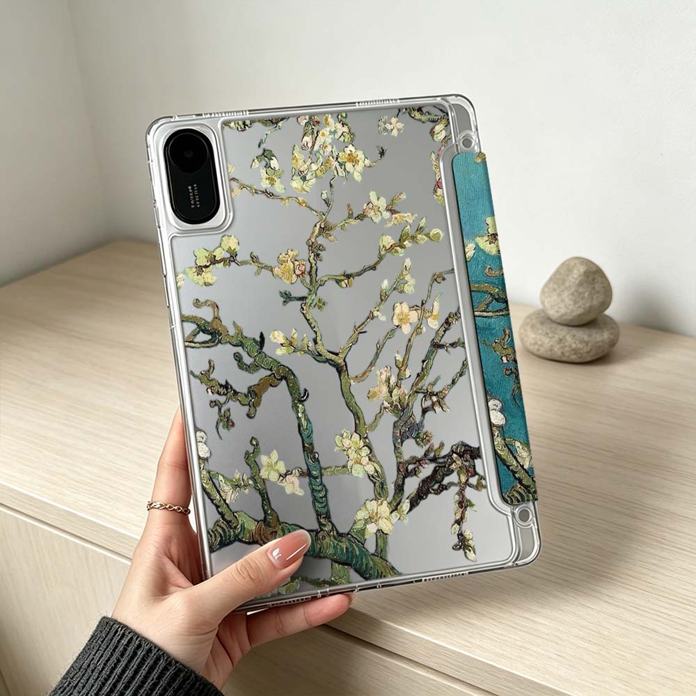 Pola Bunga Aprikot Seni untuk  - Poco Tablet Accessories ulasan dan harga