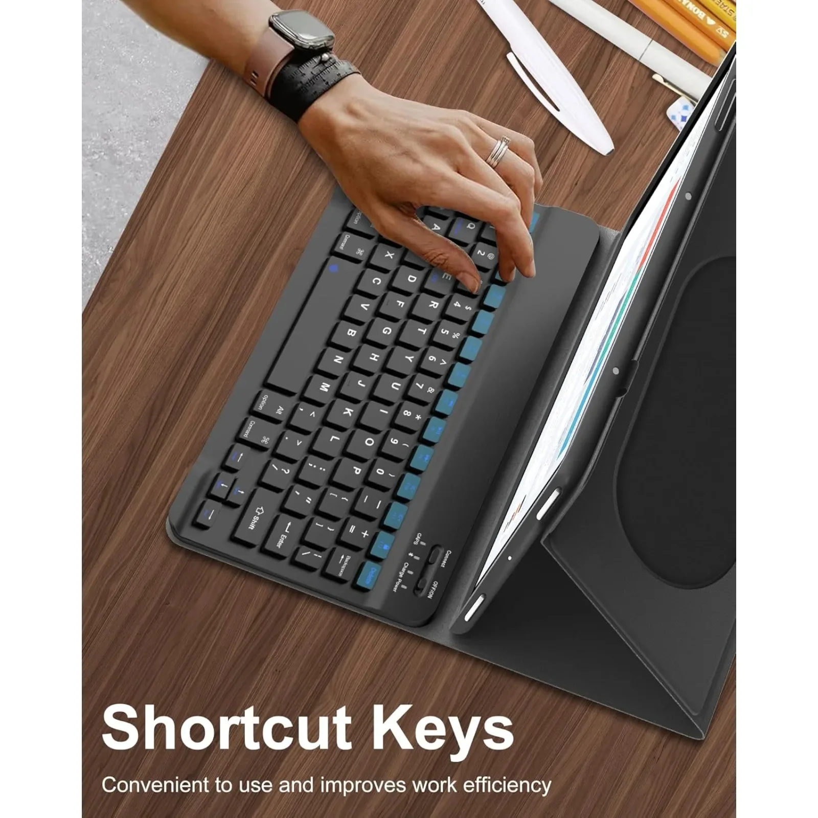 Casing Keyboard untuk Tablet H - Tablet Keyboard Case ulasan dan harga