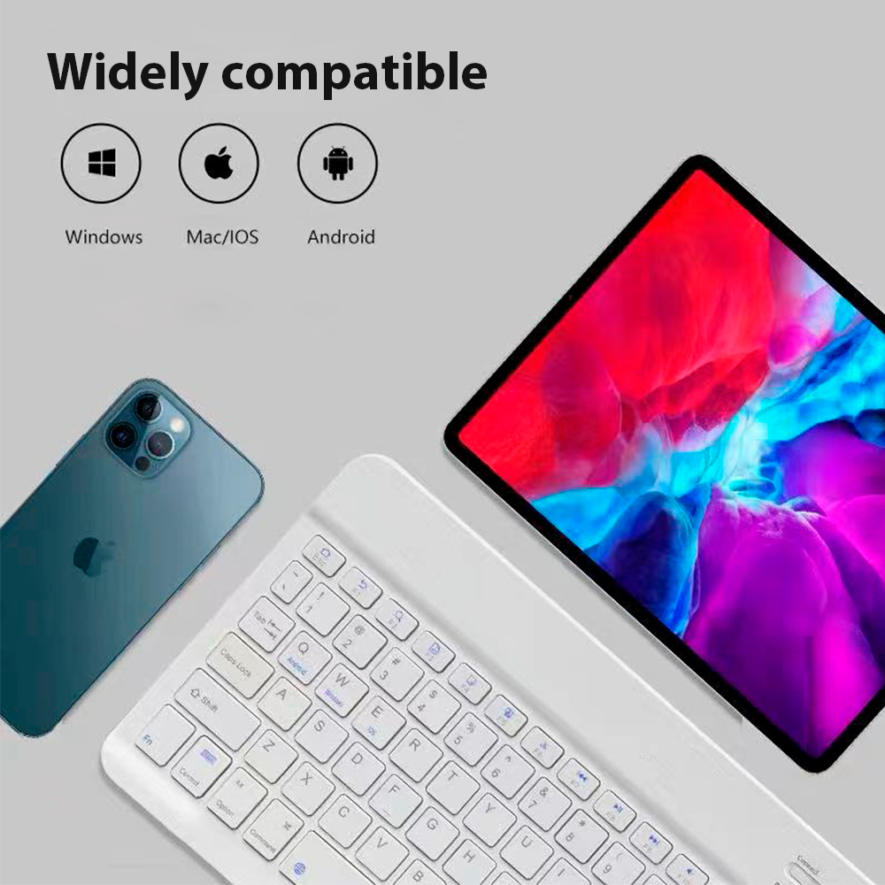 Keyboard nirkabel Bluetooth Un - Useful Tablet Accessories ulasan dan harga