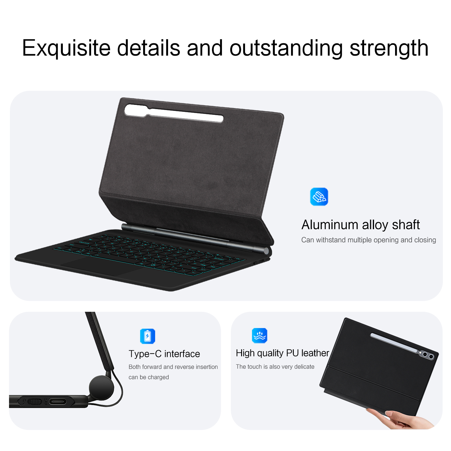 Keyboard Ajaib untuk Samsung G - Tablet Keyboard Case ulasan dan harga