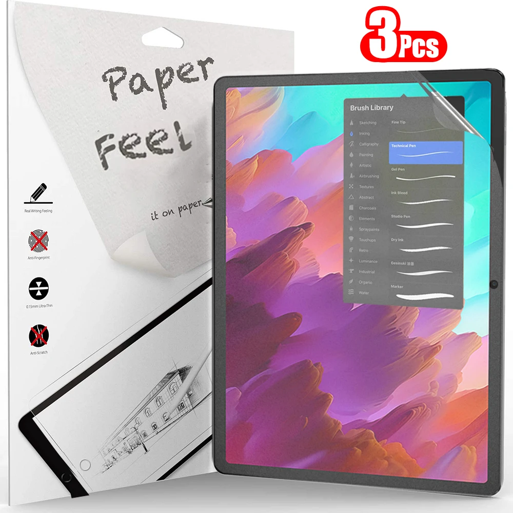 3 Buah Pelindung Layar Seperti - Lenovo Tablet M11 Accessories ulasan dan harga
