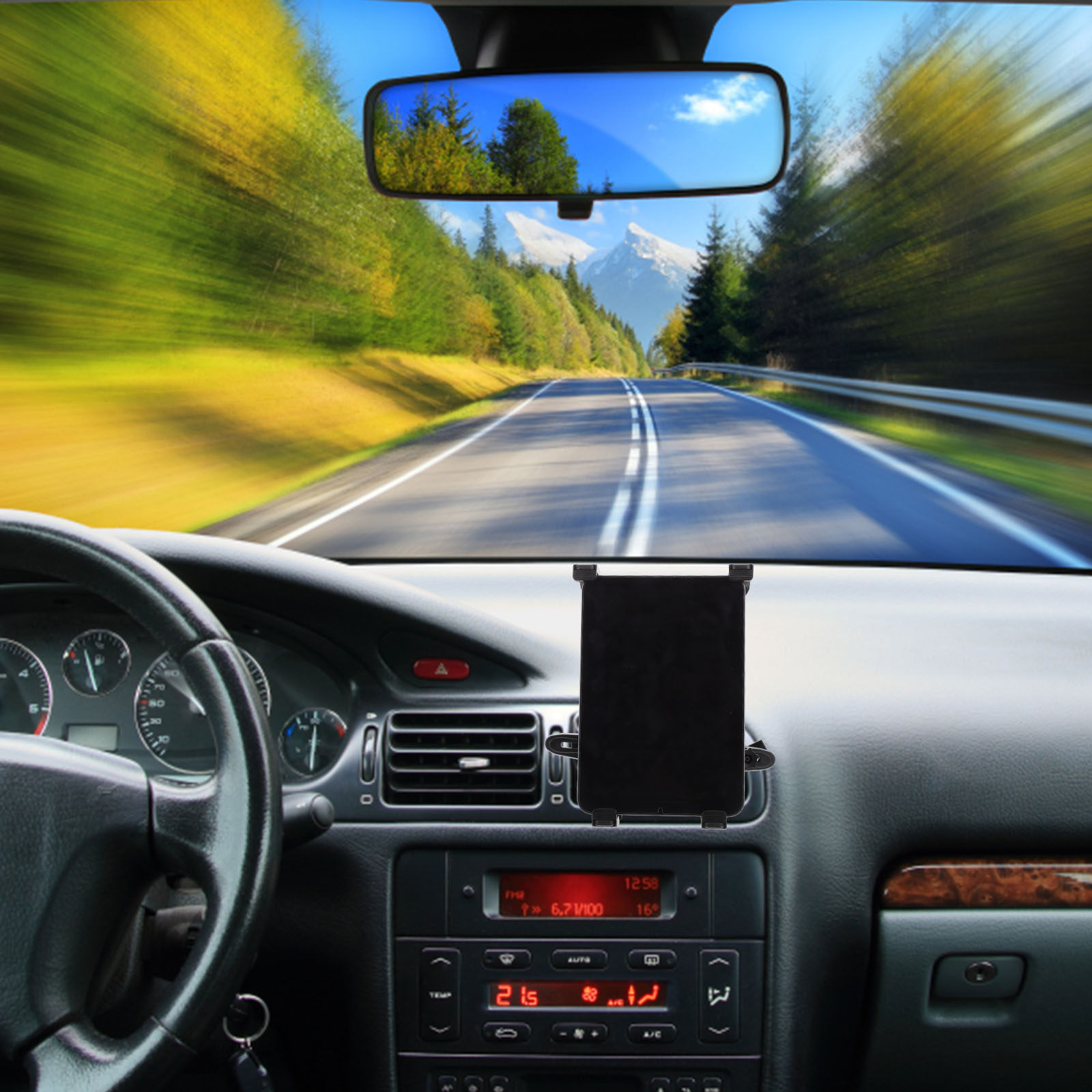 Penyangga Tablet di Bagian Bel - Tablet Car Mount ulasan dan harga