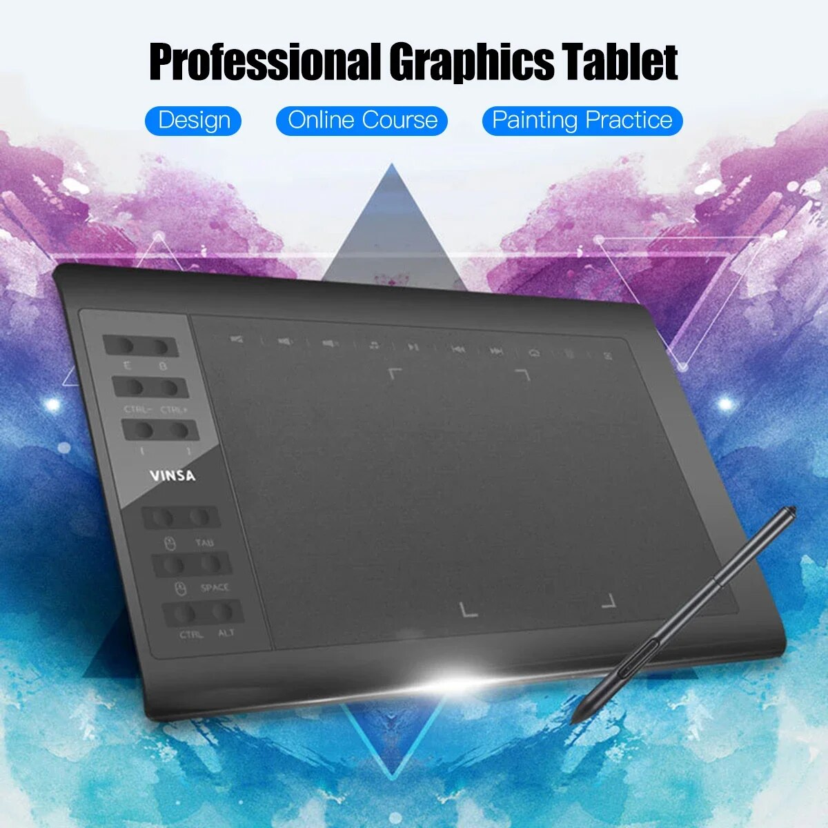 Tablet menggambar grafis profe - Graphic Tablet Accessories ulasan dan harga