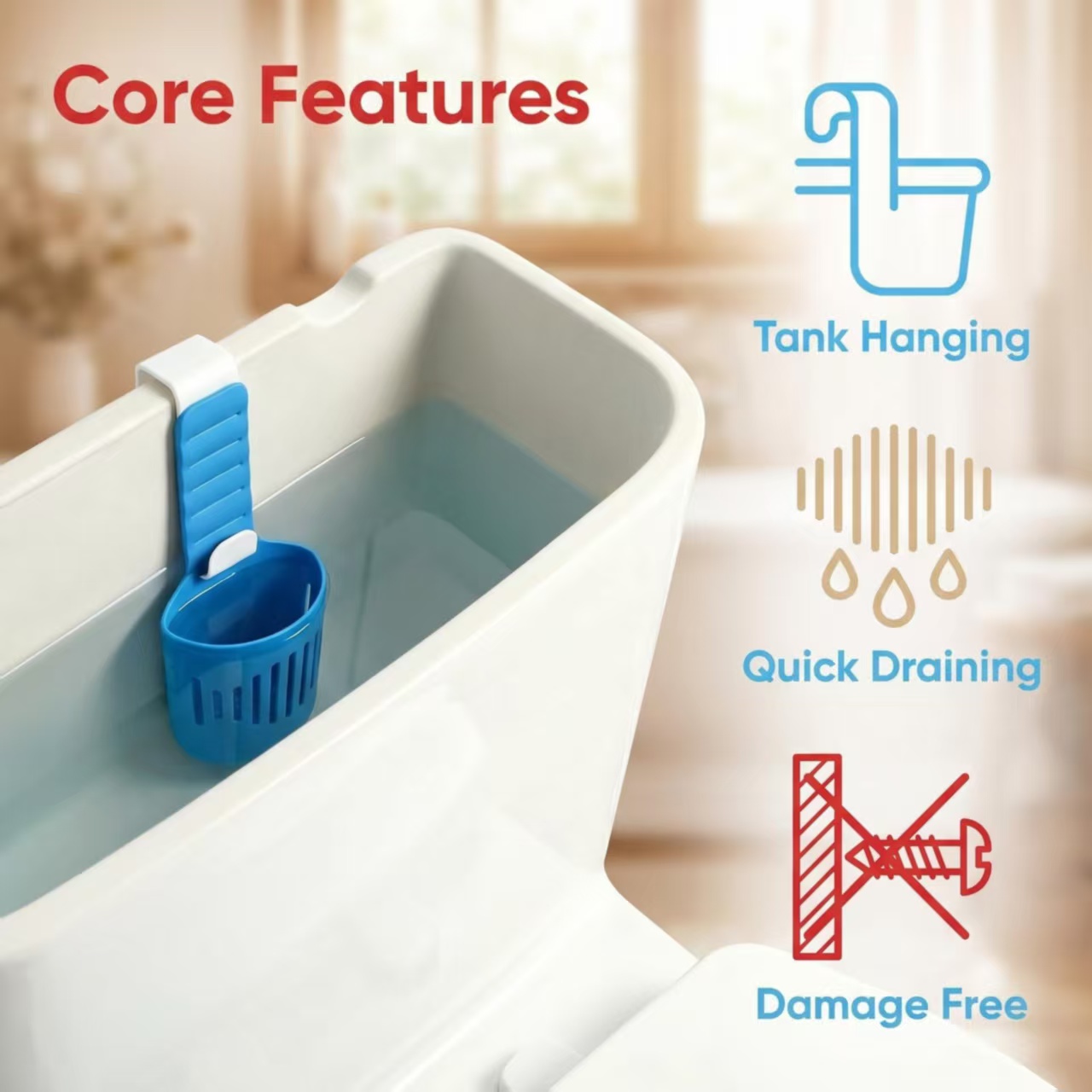Tempat Tablet Pembersih Tangki - Useful Tablet Accessories ulasan dan harga