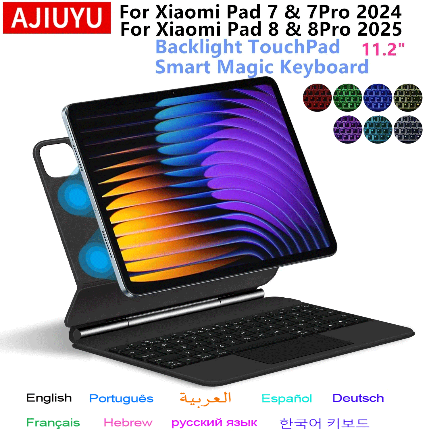 Magic Keyboard Folio Untuk Xia - Tablet Keyboard Case ulasan dan harga