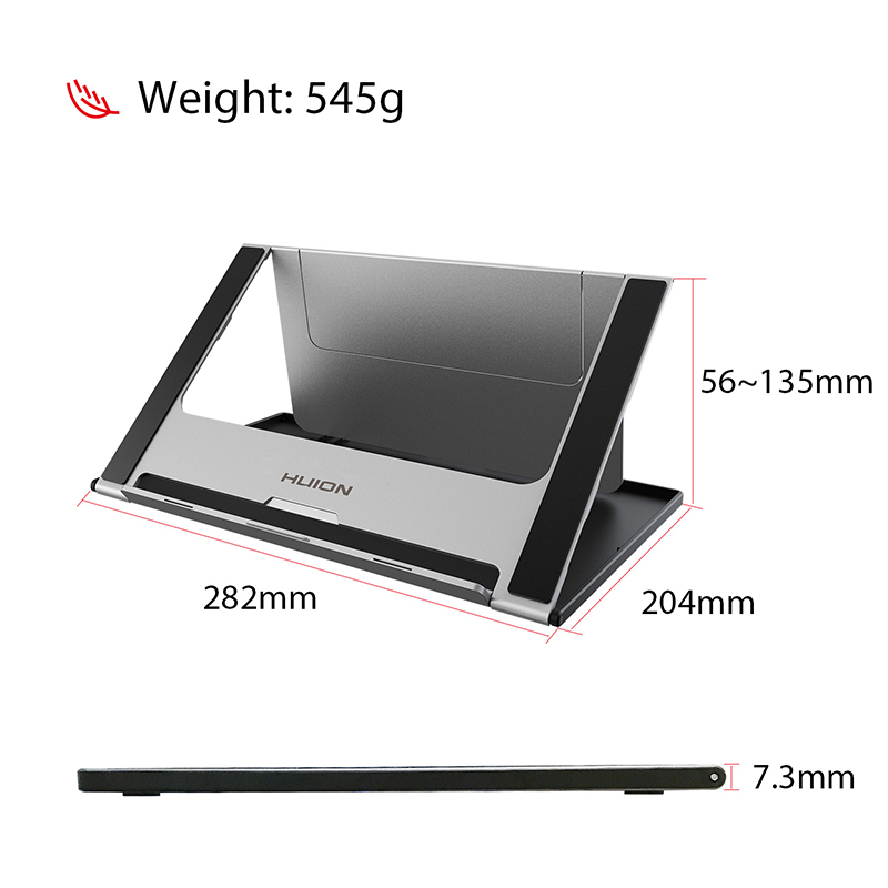 Huion ST-200 Braket Lipat Loga - Tablet Stand Adjustable ulasan dan harga