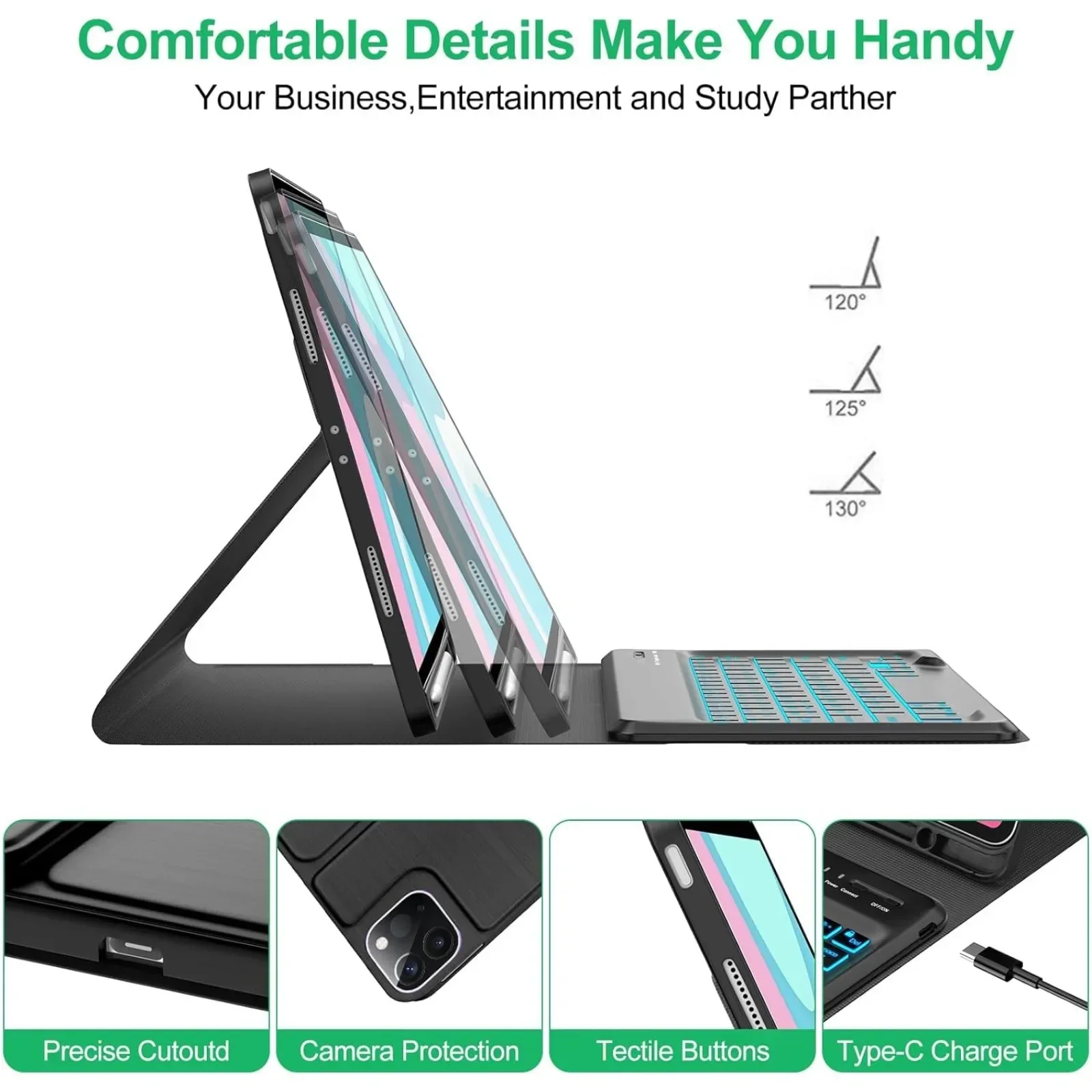 Casing Keyboard & Mouse untuk  - Tablet Keyboard Case ulasan dan harga