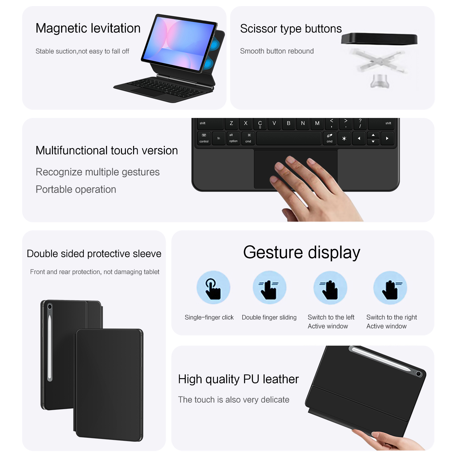 Magic Keyboard untuk Samsung G - Tablet Keyboard Case ulasan dan harga