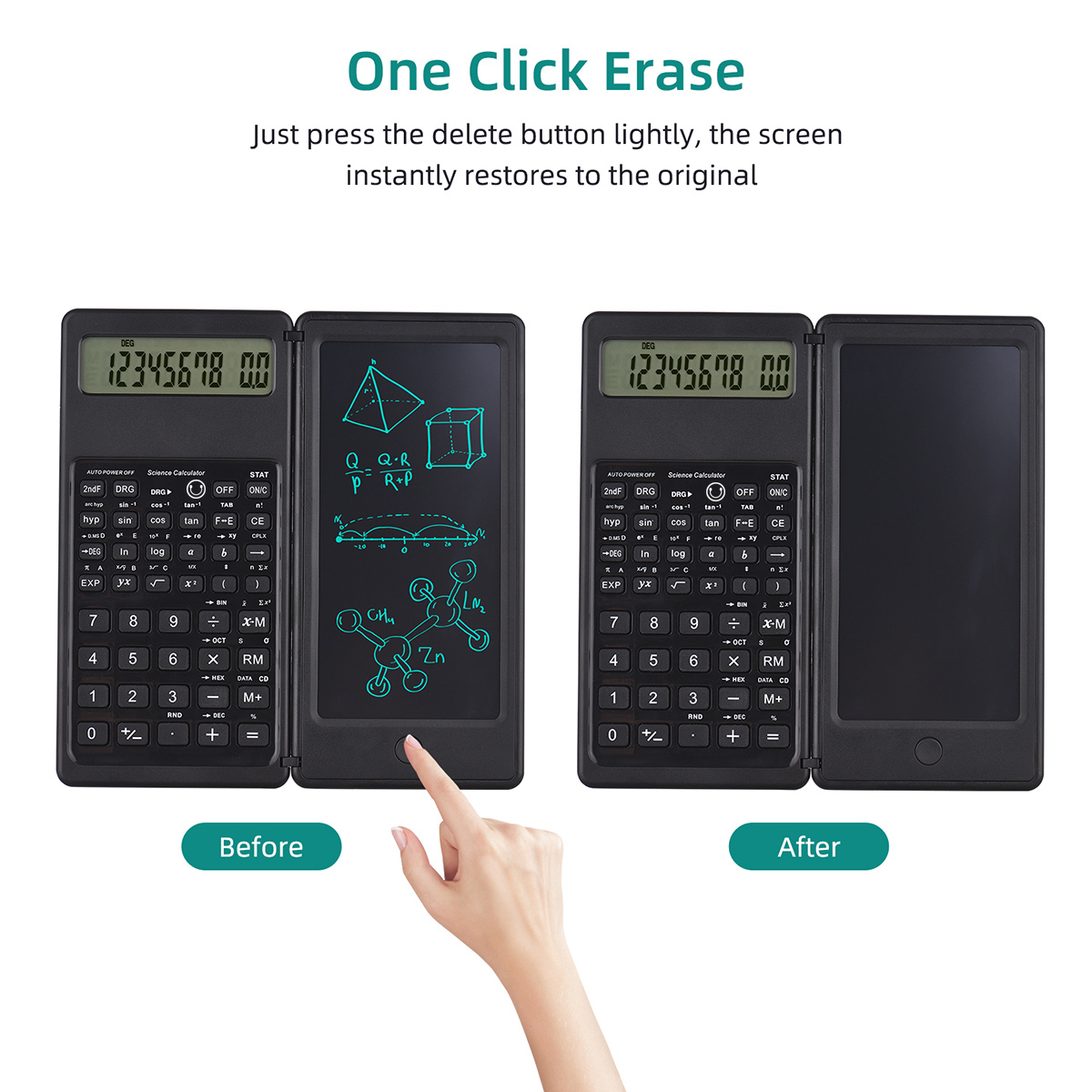 Kalkulator Portabel Layar LCD  - Graphic Tablet Accessories ulasan dan harga