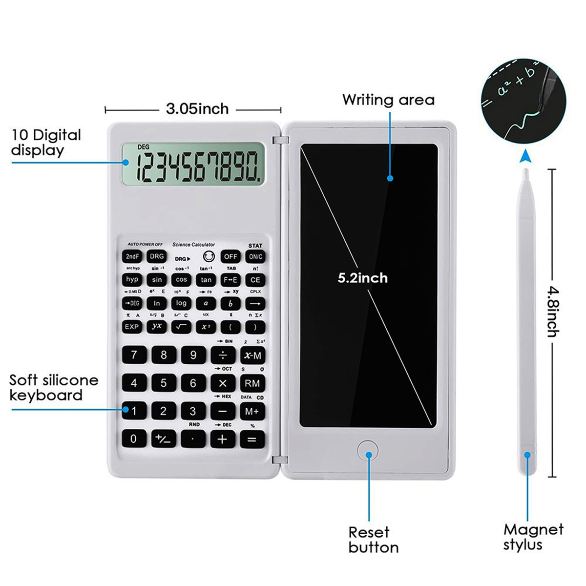 Kalkulator Portabel Layar LCD  - Graphic Tablet Accessories ulasan dan harga