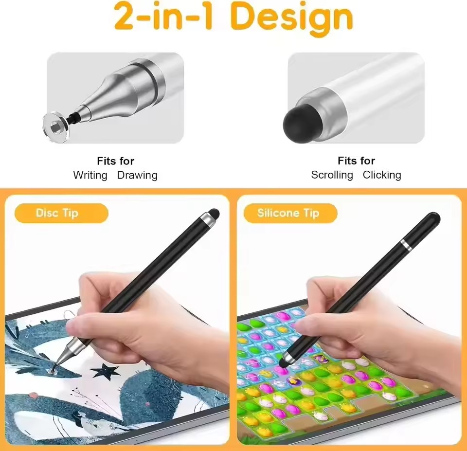 Pena Stylus Universal 2 in 1 u - Drawing Tablet Pen Accessories ulasan dan harga