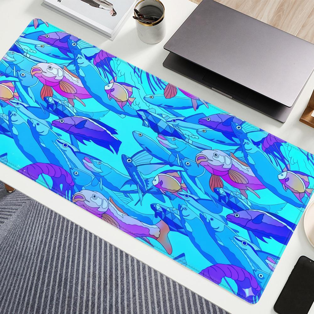 Alas Mouse Karet Motif Ikan Ce - Graphic Tablet Accessories ulasan dan harga